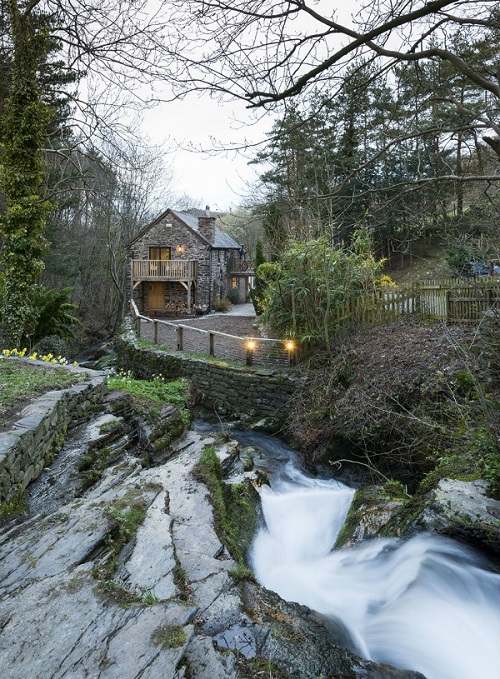 Casa soñada en Corwen, Gales del Norte un paradisiaco descanso junto al rio