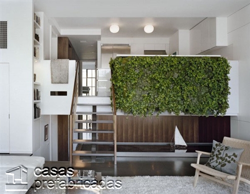 Mezzanine moderno en ambiente de hojas verdes  (16)