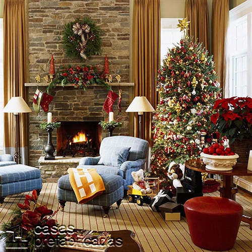 Empieza la navidad y año nuevo desde ya decorando tu sala (11)
