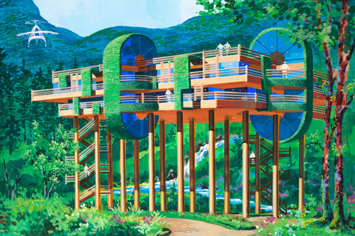 El futuro en Corea - Diseños de casas y edificios